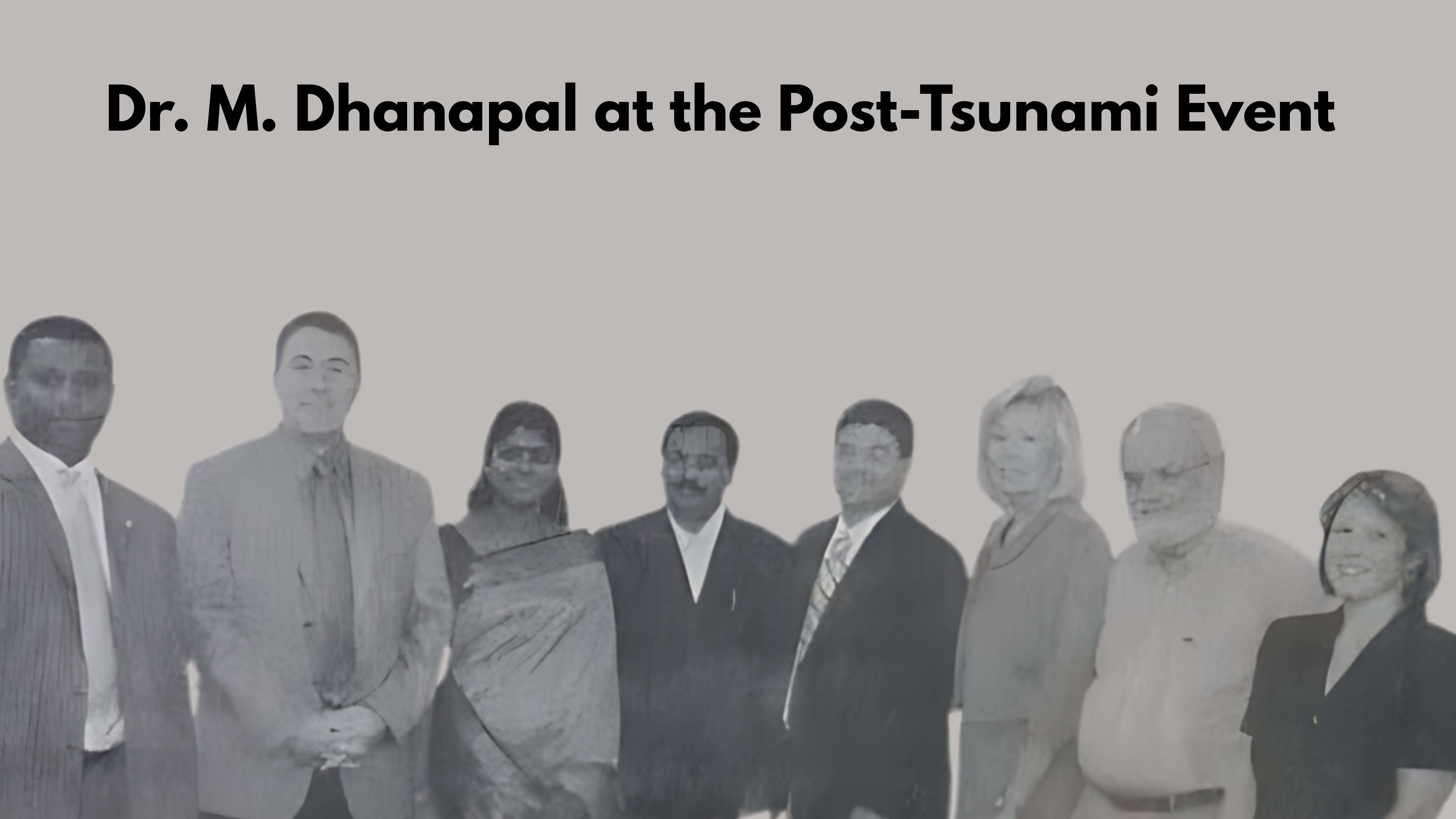 Global Gratitude: Dr. M. Dhanapal Visit to Tennessee in Appreciation of 2004 Tsunami Relief Efforts